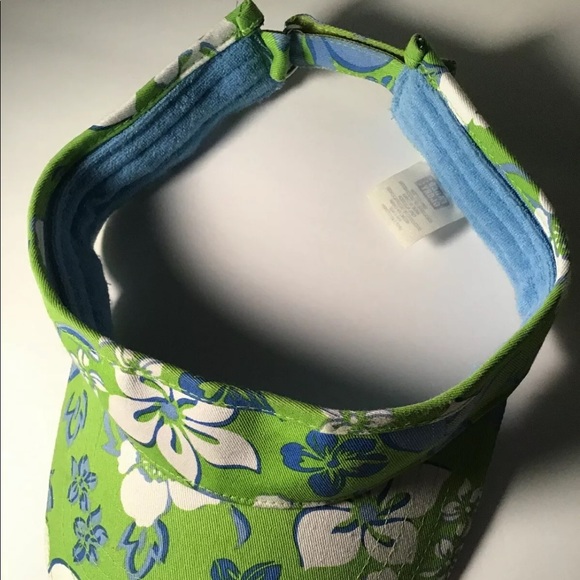 Faded Glory Visor with Flowers - Picture 2 of 4